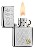 Zippo Chrome Satin - Auto Two-Tone