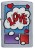 Zippo Love Bubble Design #207