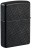 Zippo Black Matte with Chrome - Laser 360