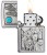 Zippo Wolf - Chrome Brushed