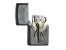 Zippo Elephant Tri-Color - Cristallized with Swarovski Elements - Grey - Emblem Attached