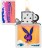 Zippo Playboy - White Matte - Color Image