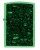 Zippo Glow-in-the-Dark Green - Color Image