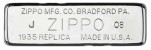 Zippo 1935 Replica without Slashes - Chrome Brushed