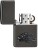 Zippo Were Wolf - High Polish Black - Emblem Attached