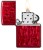 Zippo Candy Apple Red Iced