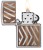 Zippo Herringbone Sweep - Walnut Emblem Attached