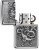 Zippo Octopus - Satin Finish - Emblem Attached