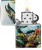 Zippo Deep Sea - 540 Tumbled Chrome - 540 Fusion