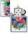 Zippo Colorful Cannabis - Brushed Chrome - Color Image